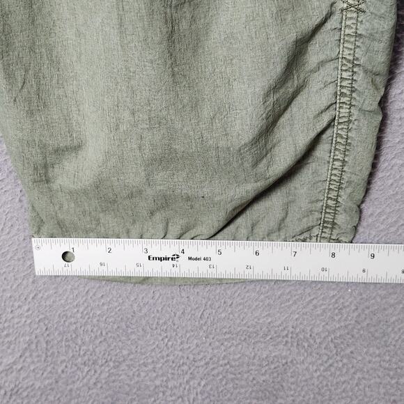 Cabelas Outdoor Gear Pants Mens 2XL Green Nylon Inseam 30 Hiking Zip Pockets - Picture 7 of 16